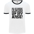 Sell My Camera? Photographer Photography Mens White Ringer T-Shirt White/Black