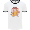 Anatomy of a Puppy Dog Mens White Ringer T-Shirt White/Black