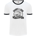 Daddy & Son Best FriendsFather's Day Mens White Ringer T-Shirt White/Black