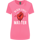 Black Lives Matter Womens Wider Cut T-Shirt Azalea