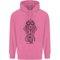 Black Mandala Art Elephant Childrens Kids Hoodie Azalea