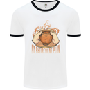 Pottery Retirement Plan Funny Mens White Ringer T-Shirt White/Black