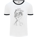 Love Is Scuba Diving Funny Diver Dive Mens White Ringer T-Shirt White/Black