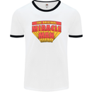 Father's Day The Original Miracle Man Mens White Ringer T-Shirt White/Black