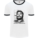 Che Guevara Sold More T-Shirts Than Ideas Mens White Ringer T-Shirt White/Black