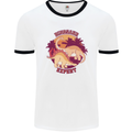 Dinosaur Expert Mens Ringer T-Shirt White/Black