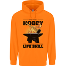 Blacksmith Life Post Apocalyptic Skill Childrens Kids Hoodie Orange