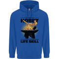 Blacksmith Life Post Apocalyptic Skill Childrens Kids Hoodie Royal Blue