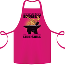Blacksmith Life Post Apocalyptic Skill Cotton Apron 100% Organic Pink