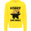 Blacksmith Life Post Apocalyptic Skill Kids Sweatshirt Jumper Yellow