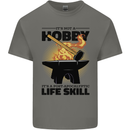 Blacksmith Life Post Apocalyptic Skill Kids T-Shirt Childrens Charcoal