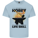 Blacksmith Life Post Apocalyptic Skill Kids T-Shirt Childrens Light Blue