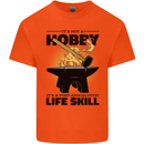 Blacksmith Life Post Apocalyptic Skill Kids T-Shirt Childrens Orange
