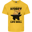 Blacksmith Life Post Apocalyptic Skill Kids T-Shirt Childrens Yellow