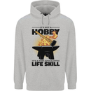 Blacksmith Life Post Apocalyptic Skill Mens 80% Cotton Hoodie Sports Grey
