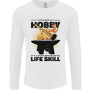 Blacksmith Life Post Apocalyptic Skill Mens Long Sleeve T-Shirt White