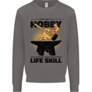 Blacksmith Life Post Apocalyptic Skill Mens Sweatshirt Jumper Charcoal