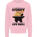 Blacksmith Life Post Apocalyptic Skill Mens Sweatshirt Jumper Light Pink