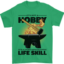 Blacksmith Life Post Apocalyptic Skill Mens T-Shirt 100% Cotton Irish Green