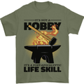 Blacksmith Life Post Apocalyptic Skill Mens T-Shirt 100% Cotton Military Green