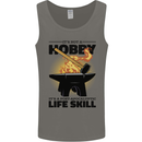 Blacksmith Life Post Apocalyptic Skill Mens Vest Tank Top Charcoal