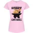 Blacksmith Life Post Apocalyptic Skill Womens Petite Cut T-Shirt Light Pink
