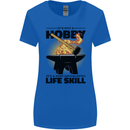 Blacksmith Life Post Apocalyptic Skill Womens Wider Cut T-Shirt Royal Blue