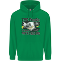 Blacksmith the Forge is Strong With This One Childrens Kids Hoodie Irish Green