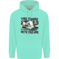 Blacksmith the Forge is Strong With This One Childrens Kids Hoodie Peppermint
