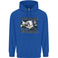 Blacksmith the Forge is Strong With This One Childrens Kids Hoodie Royal Blue