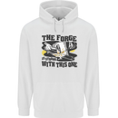 Blacksmith the Forge is Strong With This One Childrens Kids Hoodie White