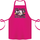 Blacksmith the Forge is Strong With This One Cotton Apron 100% Organic Pink