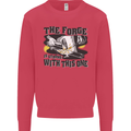 Blacksmith the Forge is Strong With This One Kids Sweatshirt Jumper Heliconia