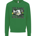 Blacksmith the Forge is Strong With This One Kids Sweatshirt Jumper Irish Green