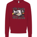 Blacksmith the Forge is Strong With This One Kids Sweatshirt Jumper Red