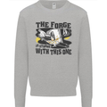 Blacksmith the Forge is Strong With This One Kids Sweatshirt Jumper Sports Grey