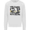 Blacksmith the Forge is Strong With This One Kids Sweatshirt Jumper White