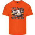Blacksmith the Forge is Strong With This One Kids T-Shirt Childrens Orange