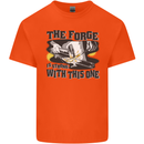 Blacksmith the Forge is Strong With This One Kids T-Shirt Childrens Orange