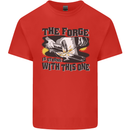 Blacksmith the Forge is Strong With This One Kids T-Shirt Childrens Red