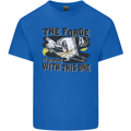 Blacksmith the Forge is Strong With This One Kids T-Shirt Childrens Royal Blue