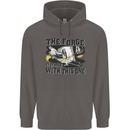 Blacksmith the Forge is Strong With This One Mens 80% Cotton Hoodie Charcoal
