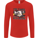 Blacksmith the Forge is Strong With This One Mens Long Sleeve T-Shirt Red