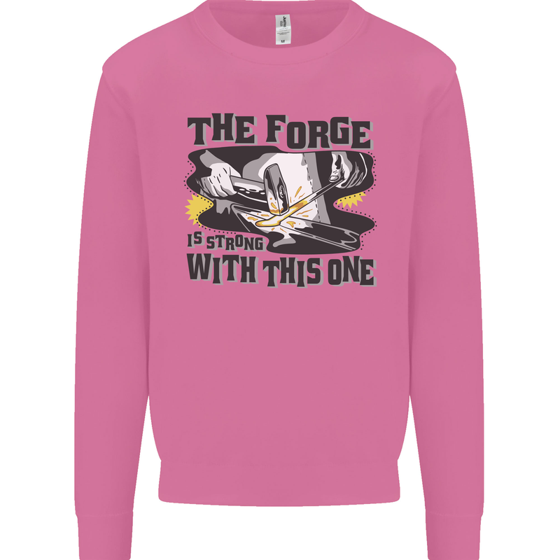 Blacksmith the Forge is Strong With This One Mens Sweatshirt Jumper Azalea