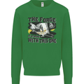 Blacksmith the Forge is Strong With This One Mens Sweatshirt Jumper Irish Green