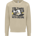 Blacksmith the Forge is Strong With This One Mens Sweatshirt Jumper Sand