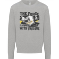 Blacksmith the Forge is Strong With This One Mens Sweatshirt Jumper Sports Grey