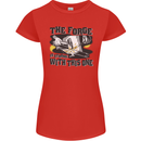 Blacksmith the Forge is Strong With This One Womens Petite Cut T-Shirt Red