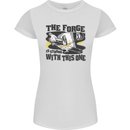 Blacksmith the Forge is Strong With This One Womens Petite Cut T-Shirt White