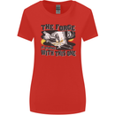 Blacksmith the Forge is Strong With This One Womens Wider Cut T-Shirt Red